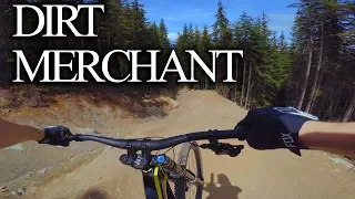 DIRT MERCHANT TO A-LINE // One of the best jump lines at Whistler Bike Park // 4K POV 2018