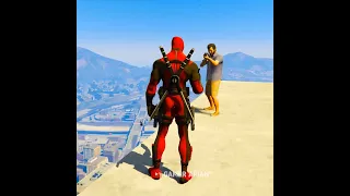 GTA V :🔥 DEADPOOL NEVER DIE 😮| #shorts #gta5 #gtavshorts #ytshorts #gamingshorts