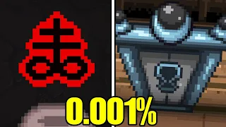 The Luckiest Isaac Run Possible?