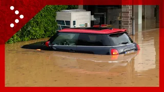 Alluvione tra Gessate e Bellinzago Lombardo: via vai mezzi soccorso