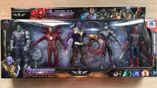6 Minutes Satisfying With Unboxing Avengers Set 5 Pieces Limited Edition | ASMR | Hulk, Ironman $10