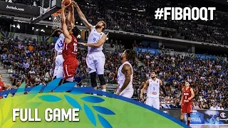 Italy v Mexico - Full Game - 2016 FIBA Olympic Qualifying Tournament - Italy