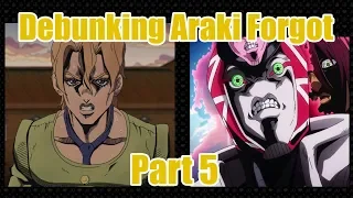 Debunking Araki Forgot: Part 5 - Vento Aureo