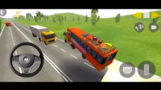 Indian Sleeper Bus Simulator Game II Indian Bus Simulator Off-Roading Driving 3D Game #viral#video