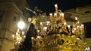 ESPECTACULAR ENTRADA COMPLETA DEL MISTERIO DE LAS AGUAS CON ROSARIO DE CÁDIZ | Semana Santa 2023