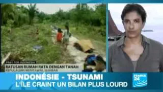 Indonésie : Le bilan du tsunami s'alourdit, la recherche de survivants se poursuit