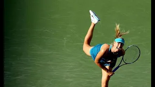 Sharapova vs Halep ● 2012 Indian Wells (R2) Highlights