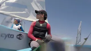 Opti Pre Worlds Start - On board with Fletcher