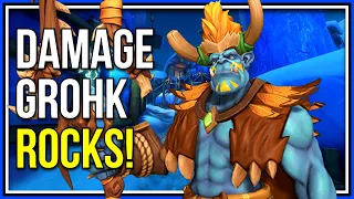 Damage Grohk is Still REALLY Good! - Paladins Grohk Gameplay