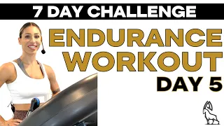 Endurance Boosting Treadmill Intervals | Day 5 of 7