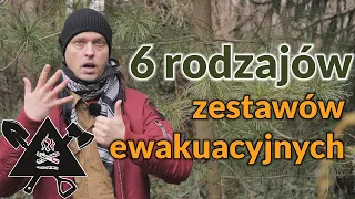 6 rodzajów zestawów ewakuacyjnych