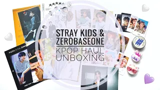 💜💌 Распаковка к-поп карт СТРЕЙ КИДС и ZB1 | Stray Kids & Zerobaseone kpop haul unboxing