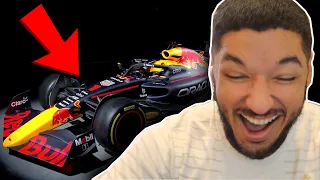 American FIRST REACTION to NEW 2022 RED BULL F1 CAR REVEAL! RB18 2022 Launch