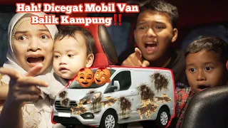 HAH! DICEGAT MOBIL VAN BALIK KAMPUNG UPIN IPIN, KAMI GAGAL PIKNIK !