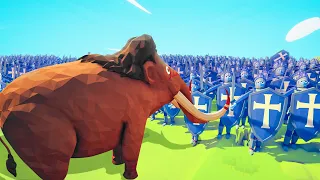 Can A MAMMOTH Defeat 5,000 PEASANTS?! (Totally Accurate Battle Simulator)