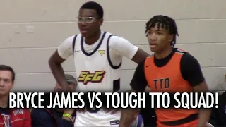 Bryce James INTENSE game vs TOUGH TeamTakeover Squad!