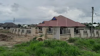 6-Bedroom En-Suite Uncompleted House For Sale In Kumasi Ejisu-Onwe Ghc700,000 📞+233243038502