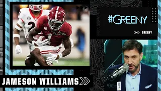 #Greeny reacts to Alabama WR Jameson Williams’ knee injury