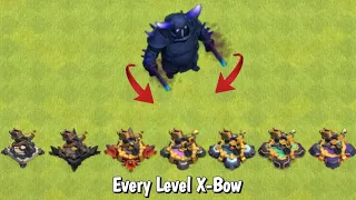 Max P.E.K.K.A vs Every Level X-Bow - Clash of Clans