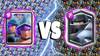 *NEW* THREE MUSKETEERS Vs MEGA KNIGHT (2024) - Clash Royale Challenge