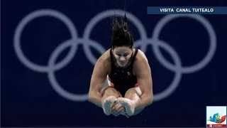 La clavadista mexicana Aranza Vázquez clasifica a la final de trampolín 3 metros en Tokio 2020