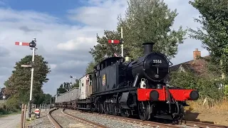 Small Prairie 5553 at the Northampton & Lamport Railway