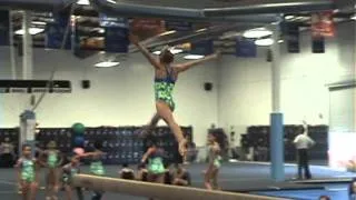 Gymnastics Beam Split!