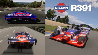 Nissan R391 in Racing Games