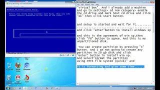 How to install windows xp professional on virtual box