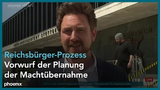 Jan Henrich (ZDF) zum Prozessbeginn gegen Reichsbürger am 29.04.24