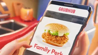 Grubhub Ad But it’s on a 1 Dollar Budget.