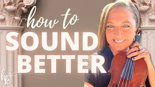 Improve your Sound Immediately on the Violin