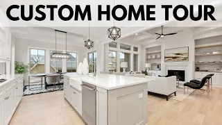 HUGE Surprise in this Custom Home Tour | Living in Columbus Ohio | Columbus Ohio Real Estate