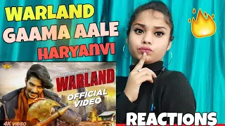 Girl reaction on Warland song by Gulzaar chhaniwala