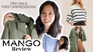 MANGO CLOTHING REVIEW | Try-On & First Impressions | NEW IN AUTUMN HAUL | Petite Style