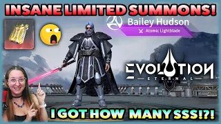 CRAZY Luck for Limited Summons for Bailey Hudson ★ Eternal Evolution ★