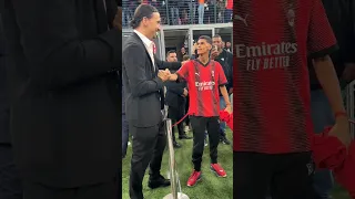 ENCONTRO ENTRE LUVA E IBRAHIMOVIC