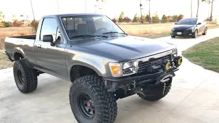 1989 Toyota pickup 4x4...Quick walk around (more to come)