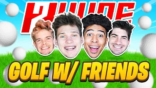 2HYPE House Plays GOLF WITH FRIENDS - Funny Moments