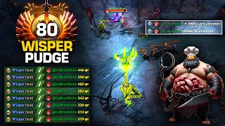 Dark Willow's Frustration: Facing Off Against Wisper's Pudge | Pudge Official