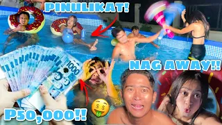 Last To Leave The Pool Wins Cash!! | Sai Datinguinoo