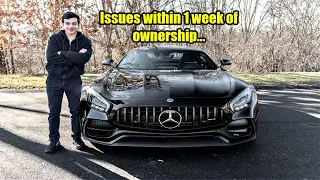 The ISSUES I'm ALREADY having with my BRAND NEW 2019 AMG GTs...!!