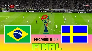 BRAZIL vs SWEDEN - Final FIFA World Cup 2026 | Full Match All Goals | Football Match