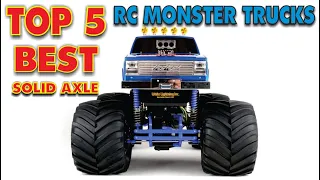 🏆 Top 5 Best RC Monster Trucks - Solid Axle RC Trucks - Best RC Trucks