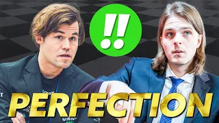 Magnus Perfection | Magnus Carlsen vs Richard Rapport | Grenke Chess Classic 2024