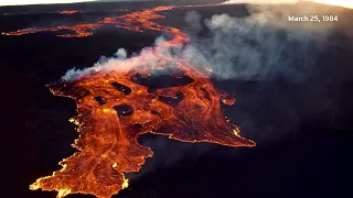 World's largest active volcano, Hawaii's Mauna Loa erupts