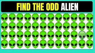 Find The ODD One Out - Space  Edition  🌌 Episode#11 | 20 Easy, Medium, Hard  Levels  emoji Quiz