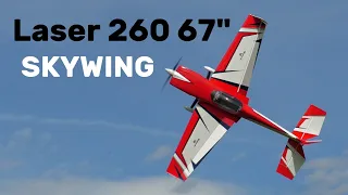 Laser 260 67" SKYWING | 1,7m RC aerobatic airplane | 4K | 2024