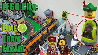 LEGO City - Lime Tram #3 Facade 60097 🚊🏹