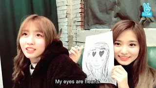 [Eng Sub] 2017-03-08 모하세요 |momo, tzuyu, mina and jeongyeon vlive while waiting on a commercial shoot